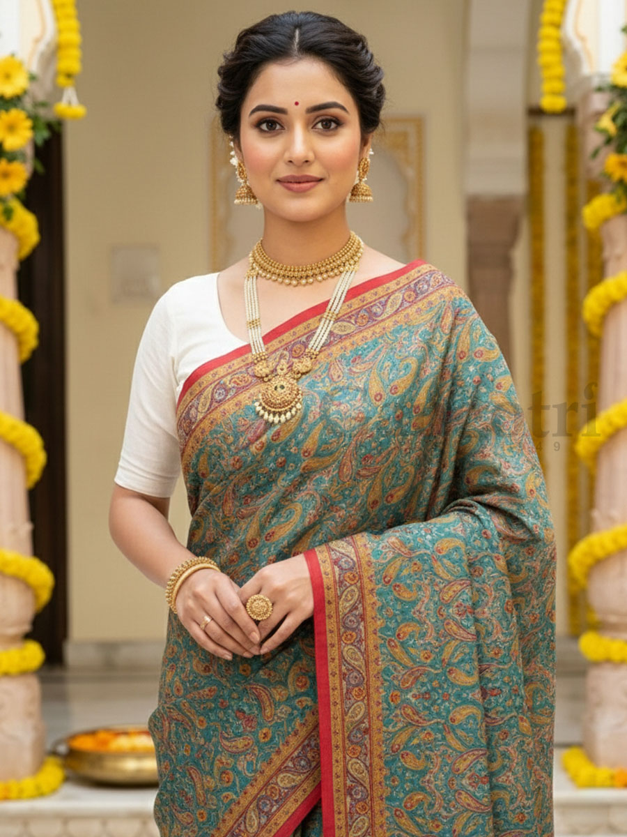 Sari Immitation Crepe - Image 2