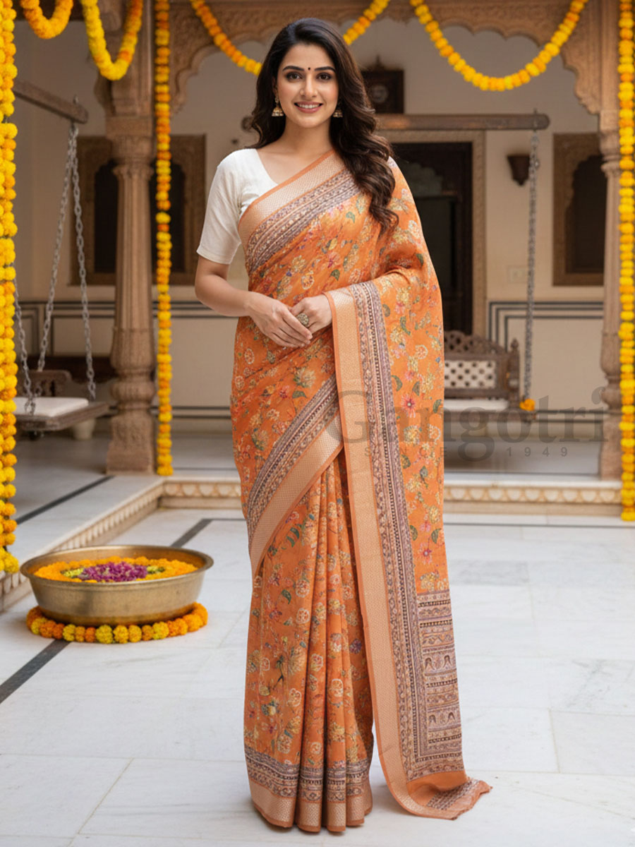Sari Immitation Crepe