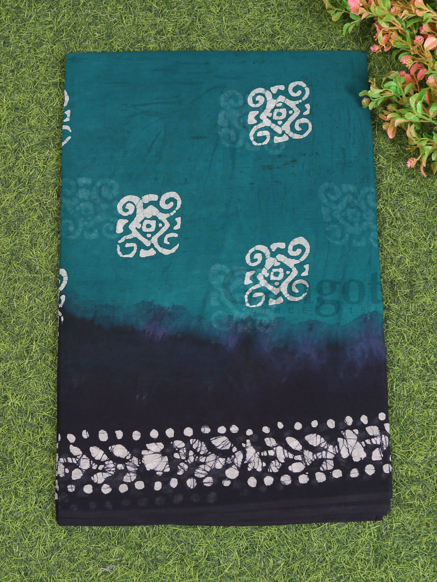 Cotton Printed Saree - Image 2