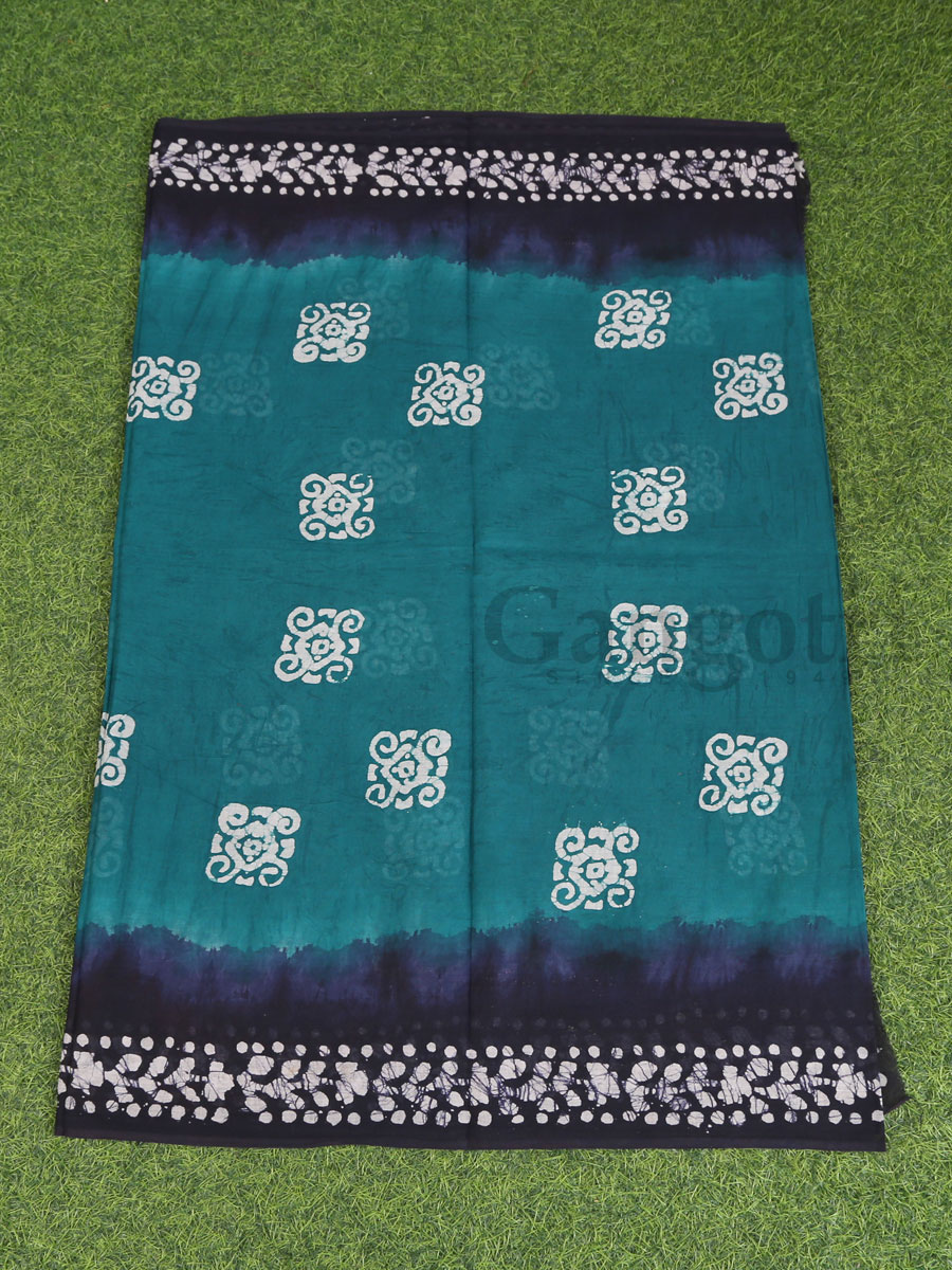 Cotton Printed Saree - Image 3