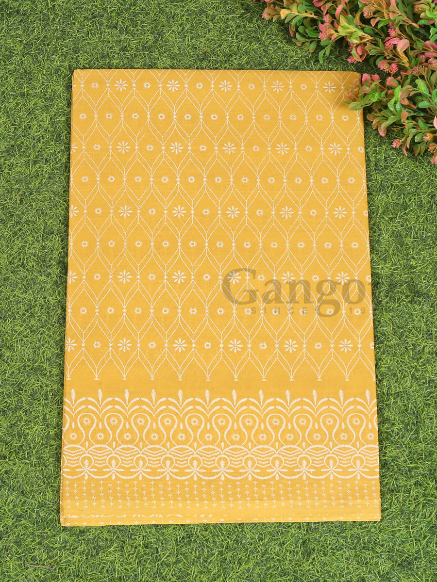Cotton Printed Saree - Image 2