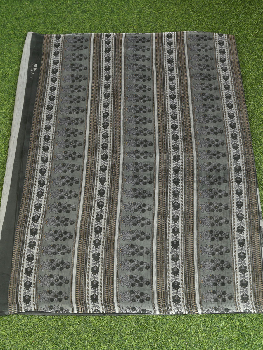 Cotton Printed Saree - Image 4