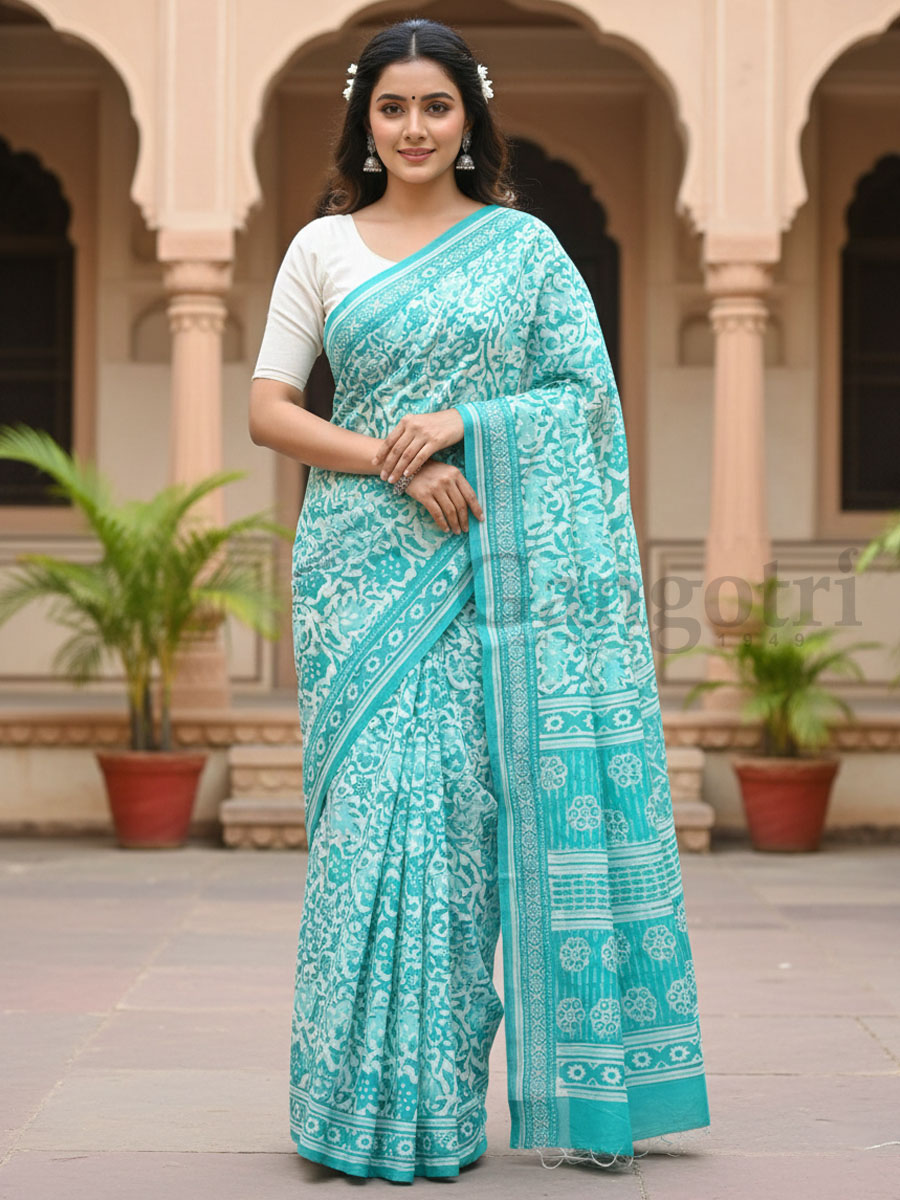 Cotton Printed Saree