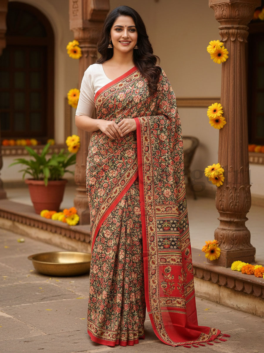 Sari Immitation Crepe