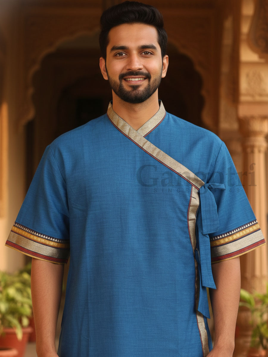 Bordered Plain Bagalbandi XL - Image 2