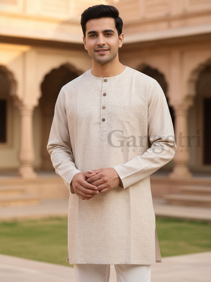 Kurta Cotton Roundneck XL
