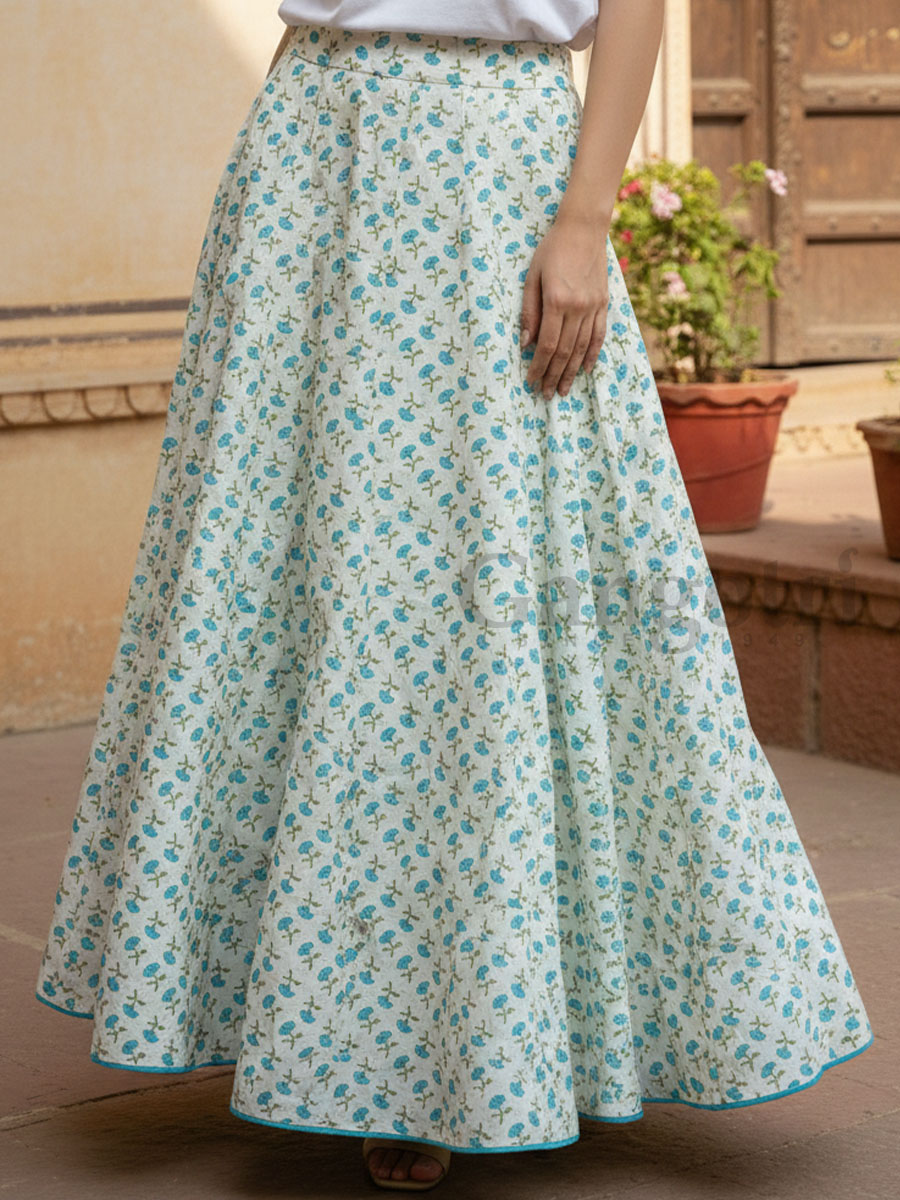 Shwetaara Cotton Skirt XL - Image 2
