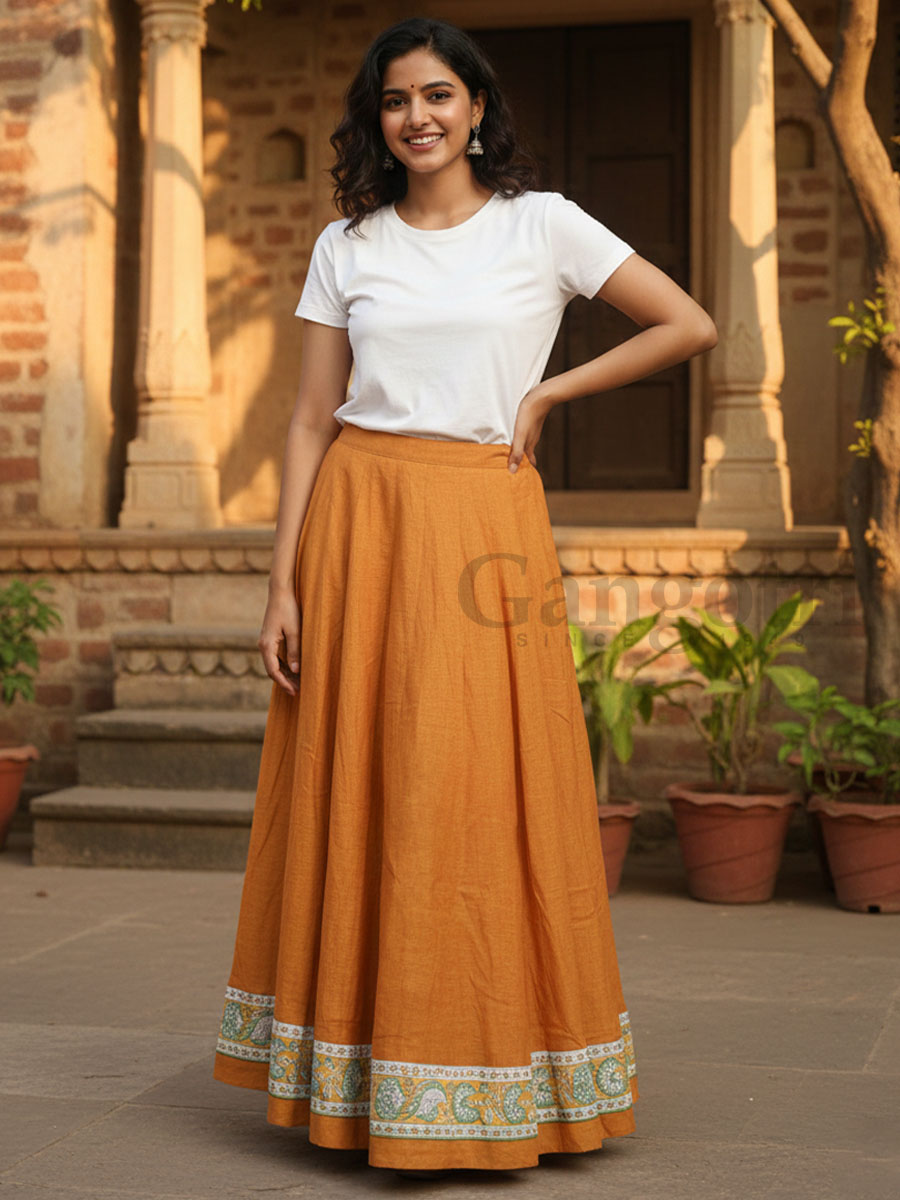 Tejasi Cotton Skirt XL
