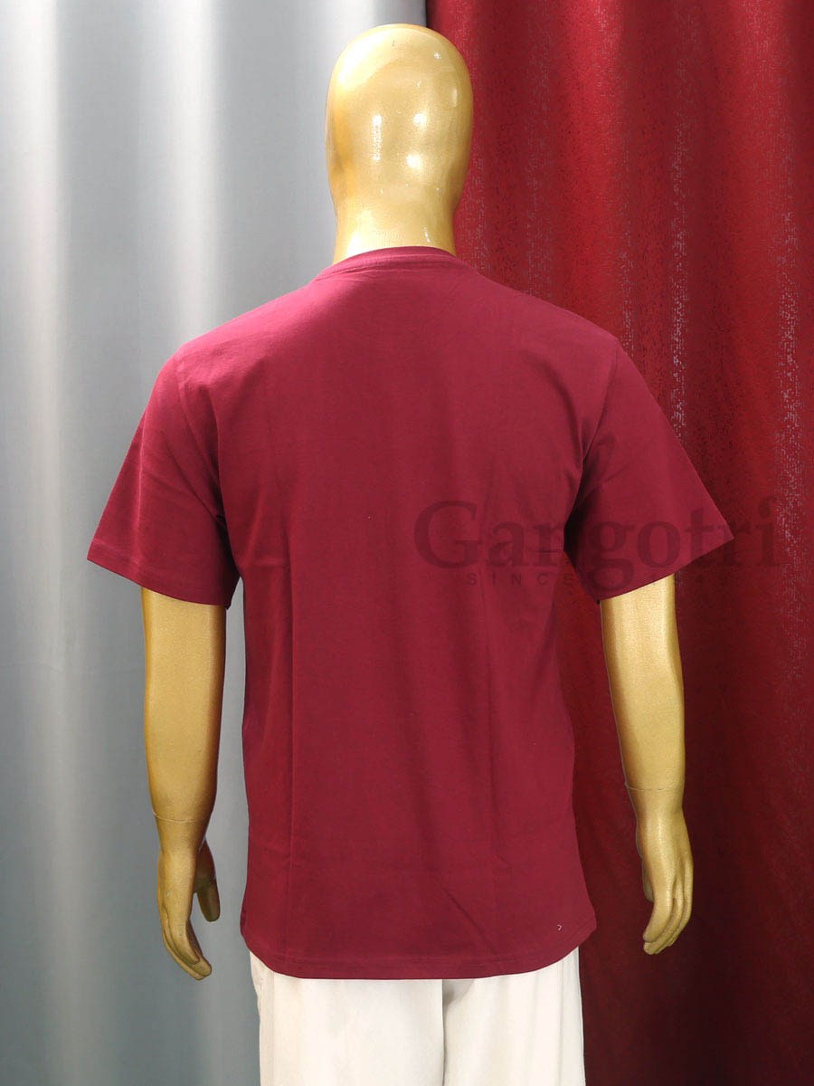Cotton Embroidered T-Shirt XL - Image 3