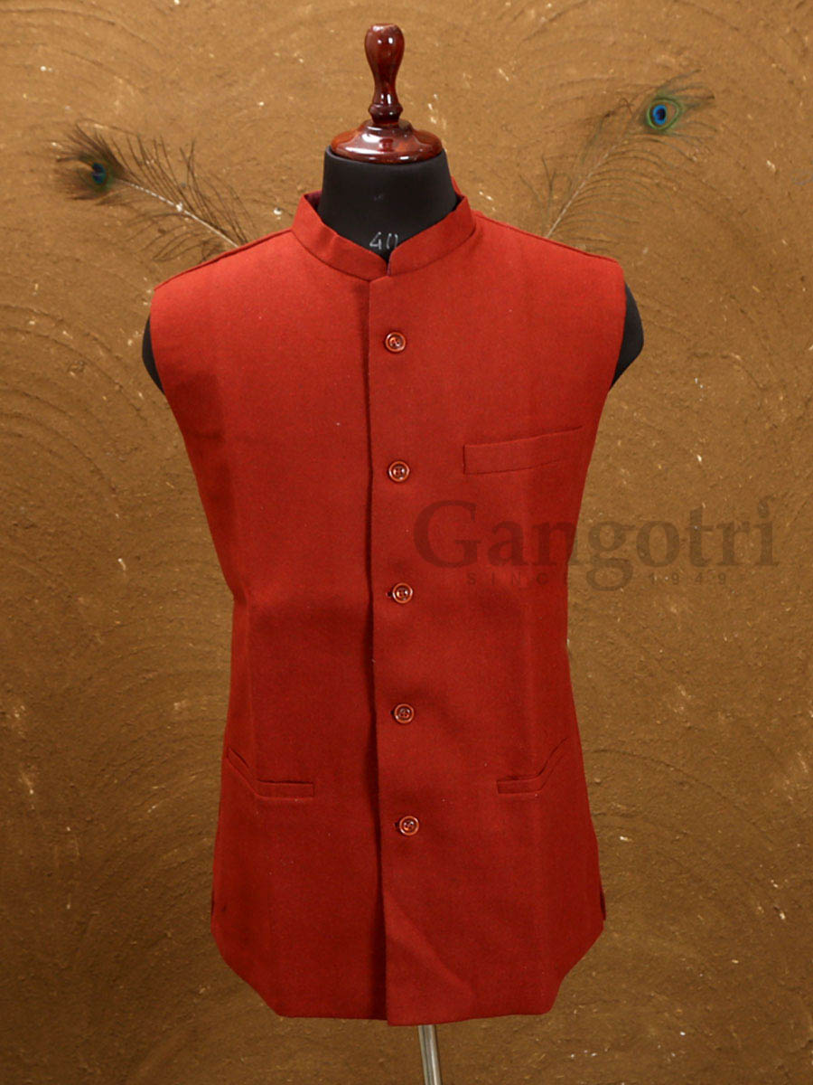 Mens Wool Vestcoat XL