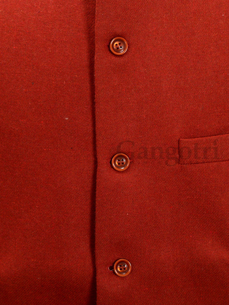 Mens Wool Vestcoat XL - Image 2