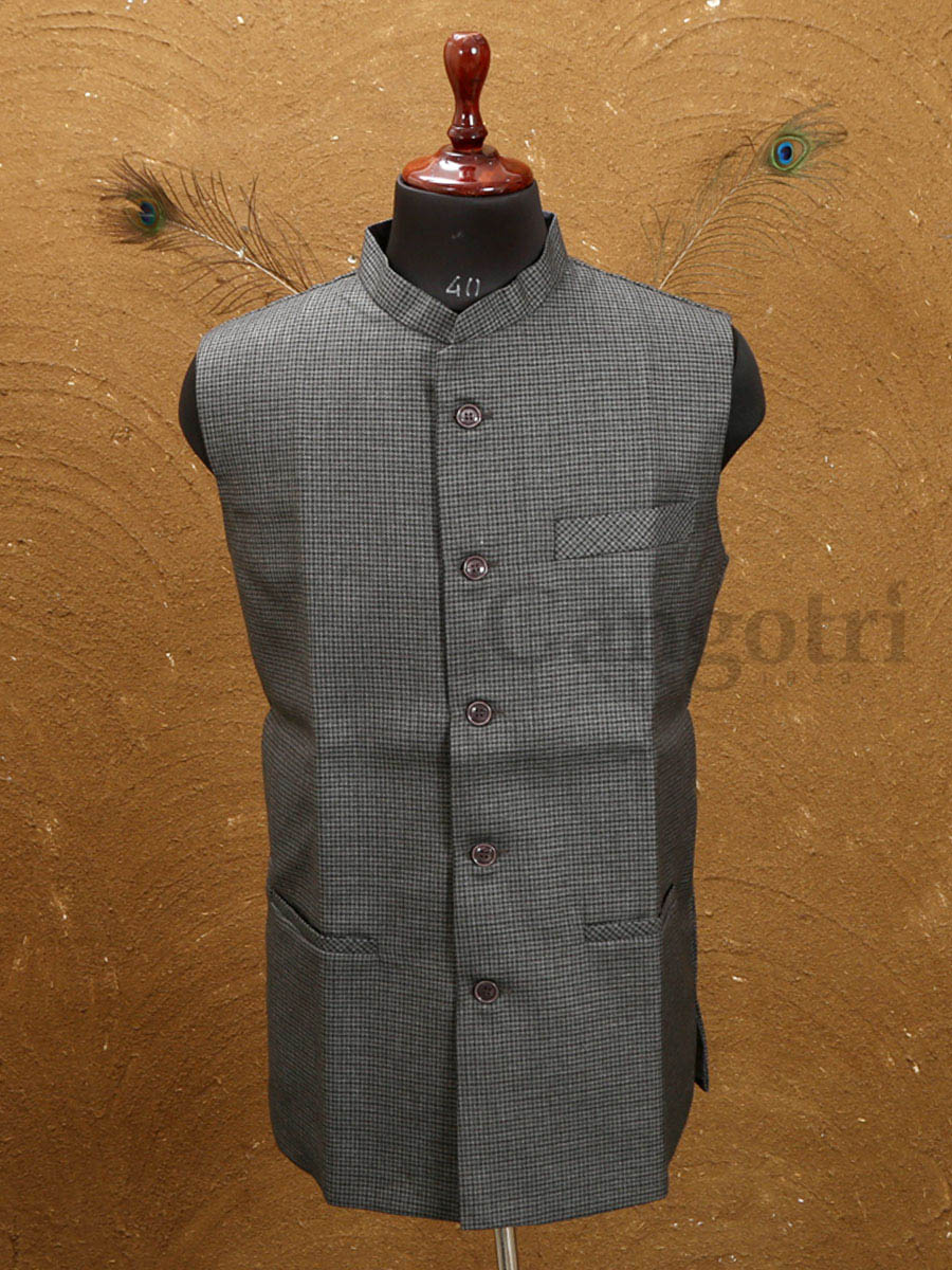 Mens Wool Vestcoat XL