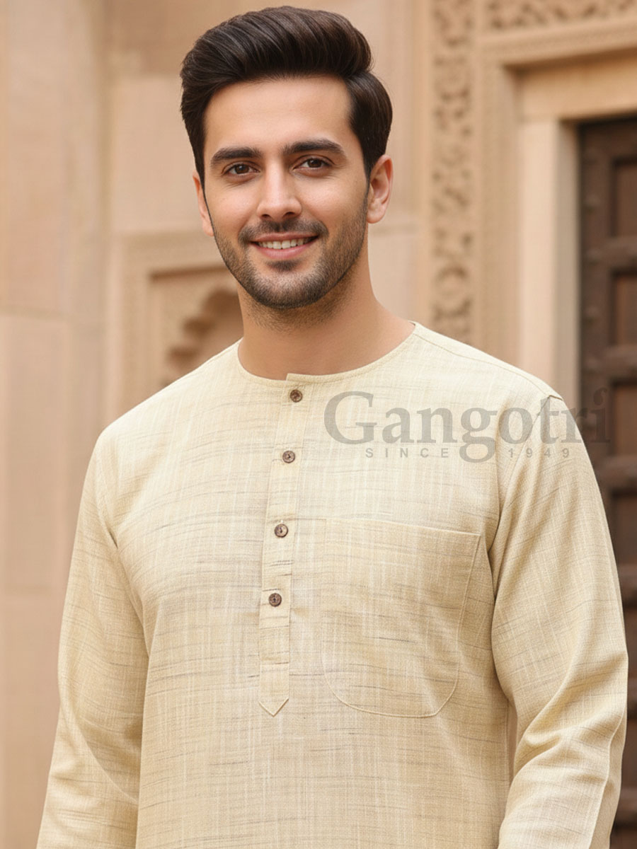 Kurta Cotton Roundneck 2XL - Image 2