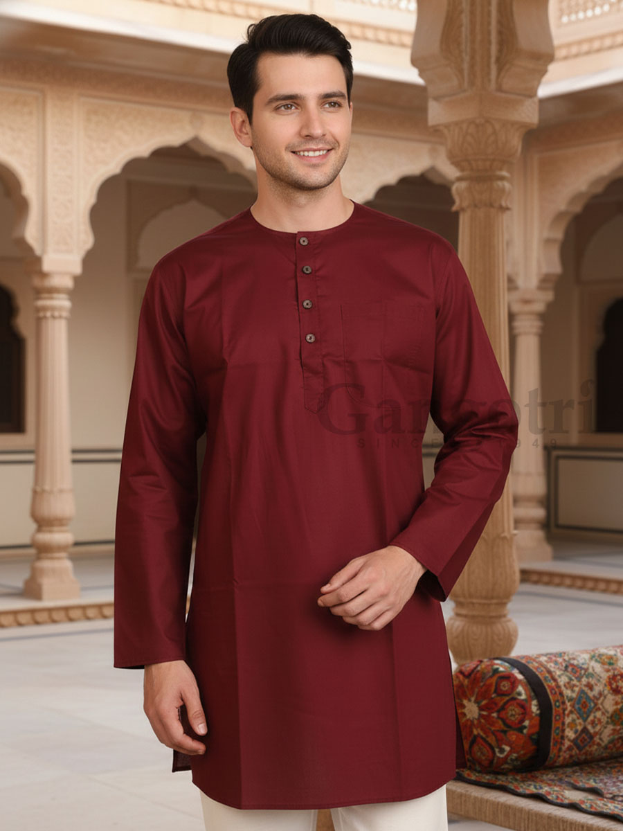 Kurta Cotton Roundneck 2XL