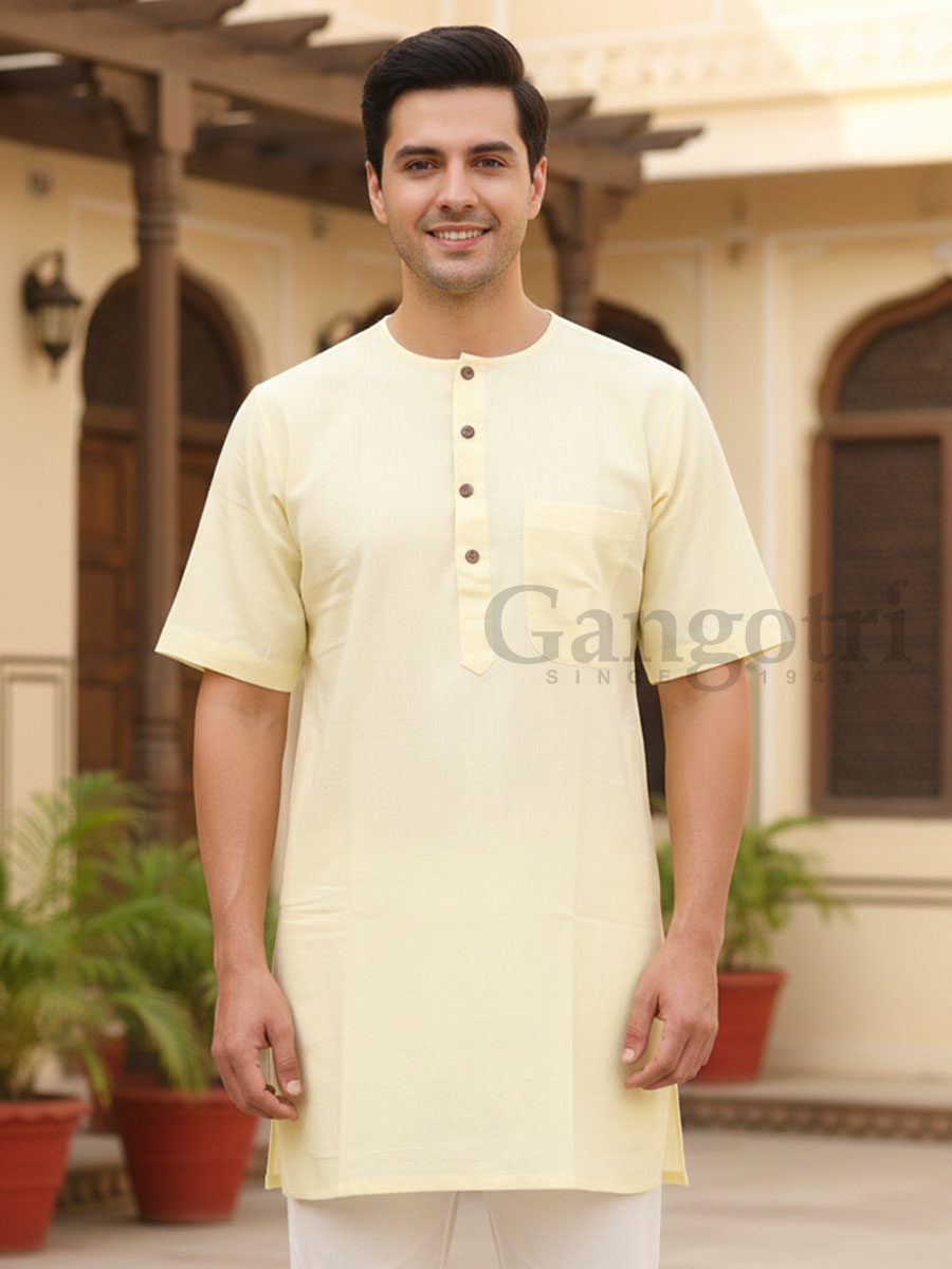 Kurta Cotton Roundneck 2XL