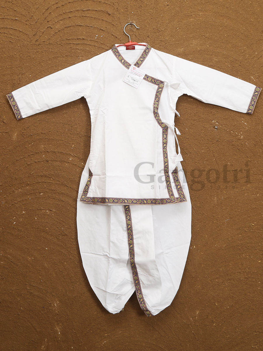 Kids Dhoti Bagalbandi Sets '4-5 Years' - Image 3