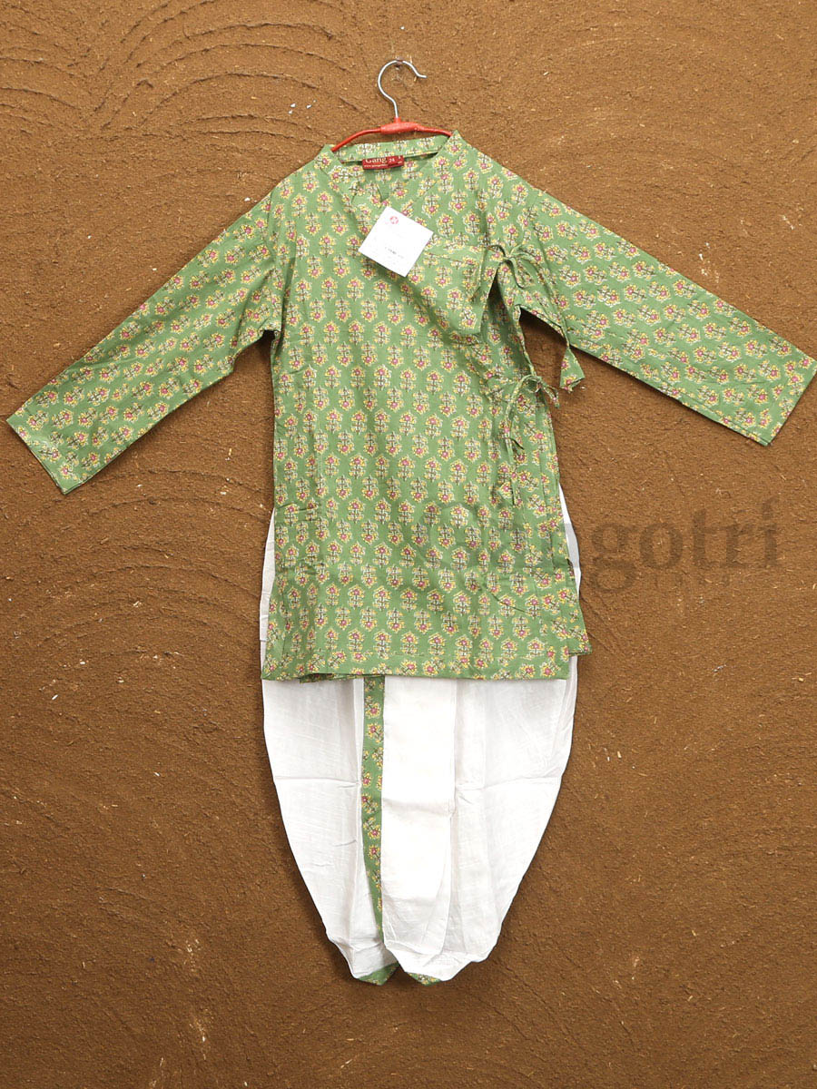 Kids Dhoti Bagalbandi Sets '5-6 Years' - Image 3