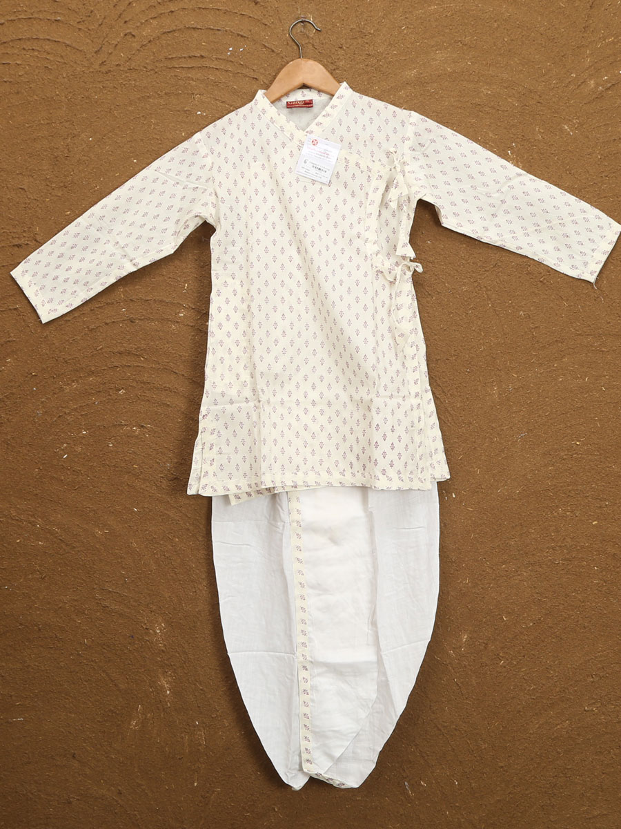 Kids Dhoti Bagalbandi Sets '6-7 Years' - Image 3