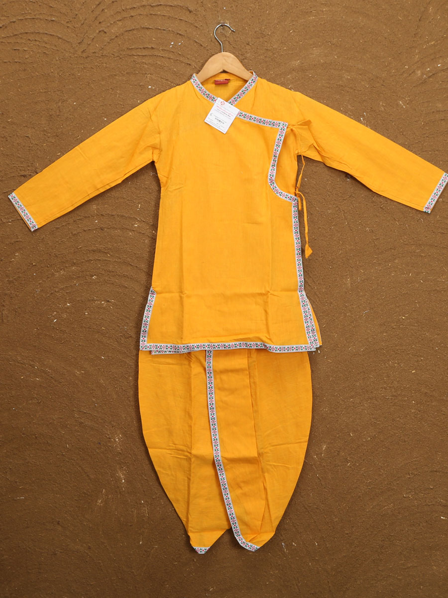 Kids Dhoti Bagalbandi Sets '6-7 Years' - Image 4