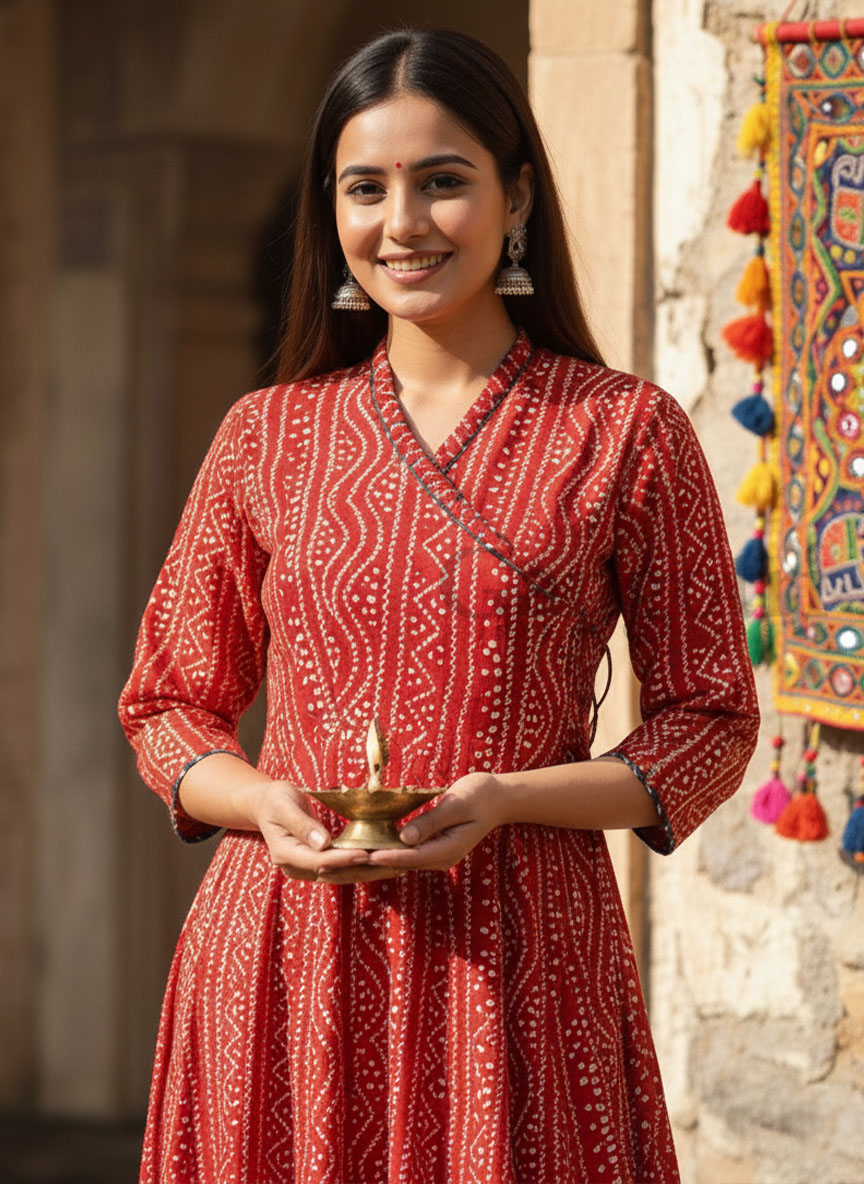 Raas Manjari Cotton Anarkali L - Image 2