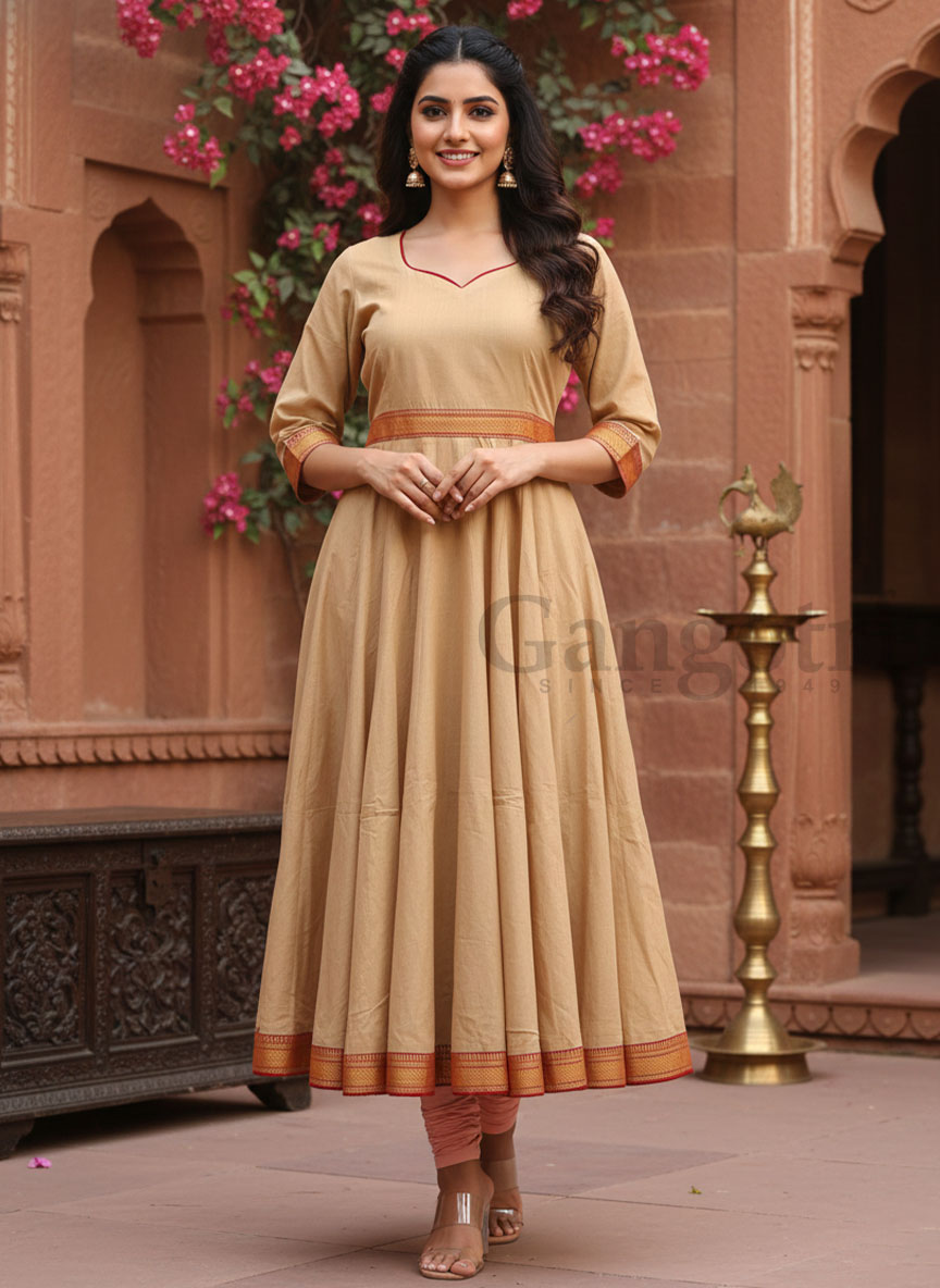 Dharini Cotton Anarkali L