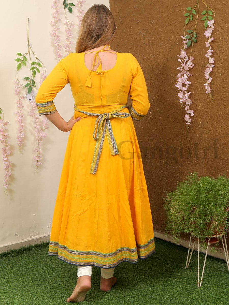 Cotton Anarkali L - Image 3