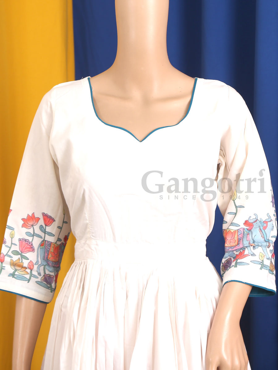 Kamalini Cotton Anarkali L - Image 3