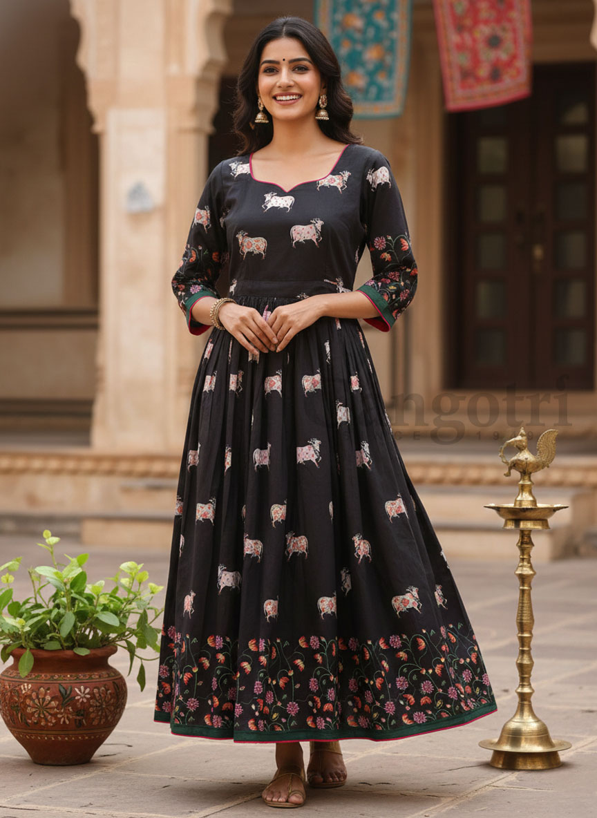 Gomashobha Cotton Anarkali L