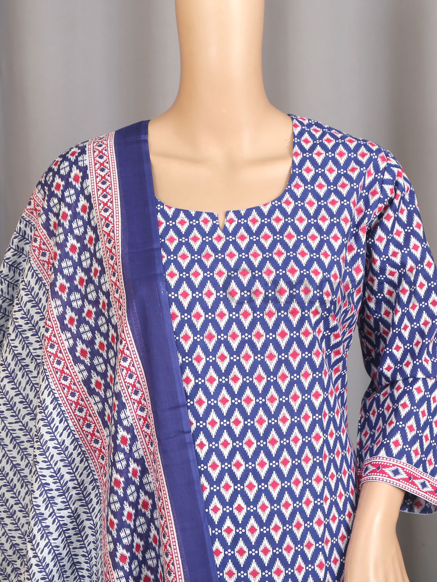 Cotton Printed Suit L - Image 3