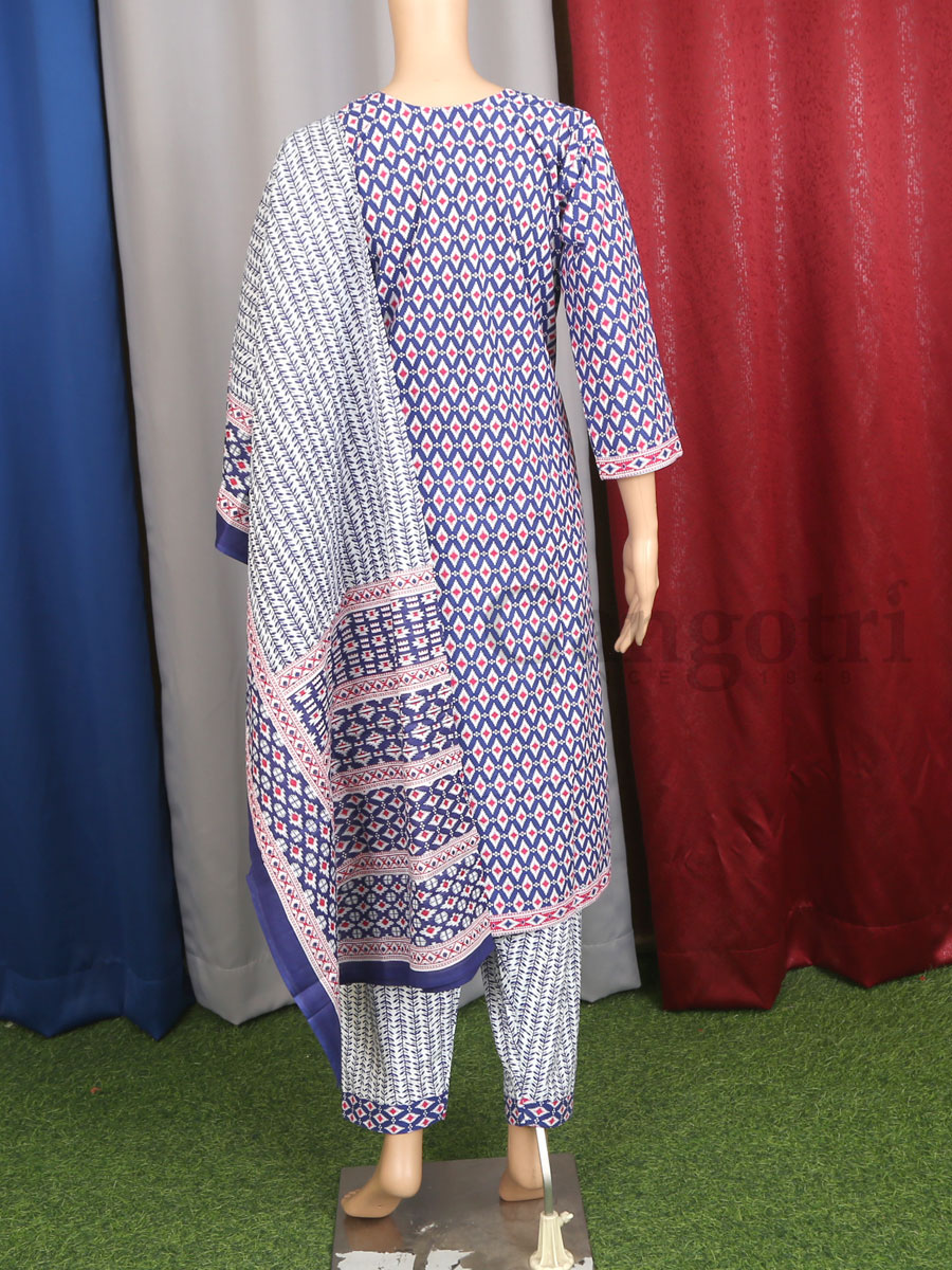 Cotton Printed Suit L - Image 4