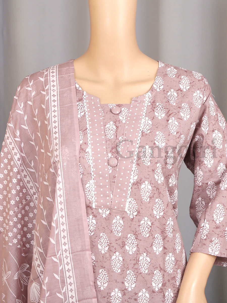 Cotton Printed Suit L - Image 3