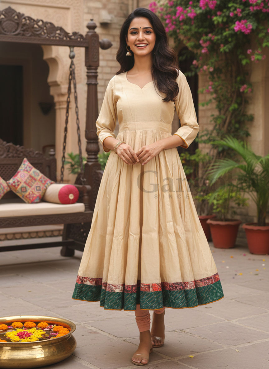 Varnika Cotton Anarkali M