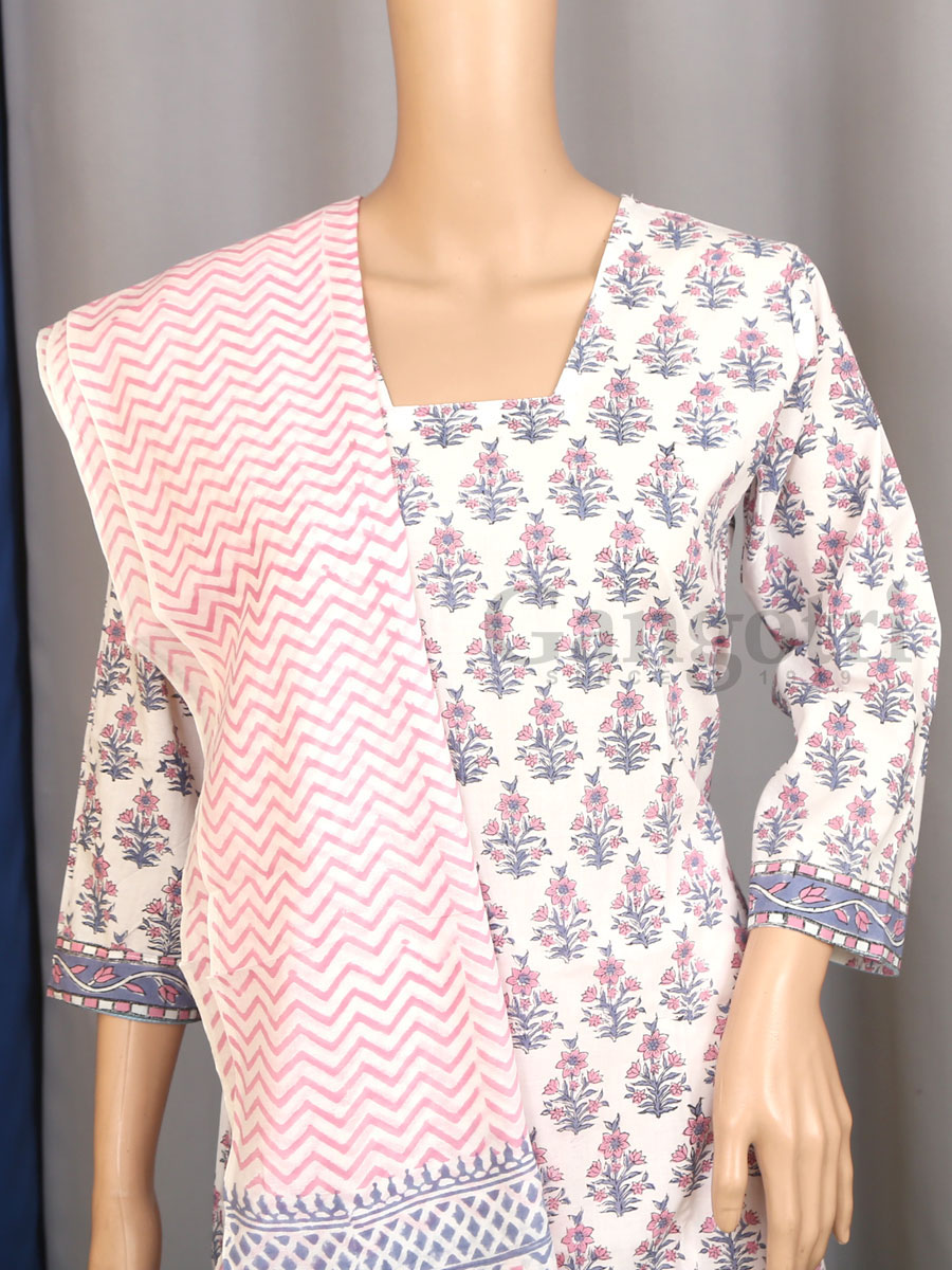 Cotton Printed Suit S - Image 3