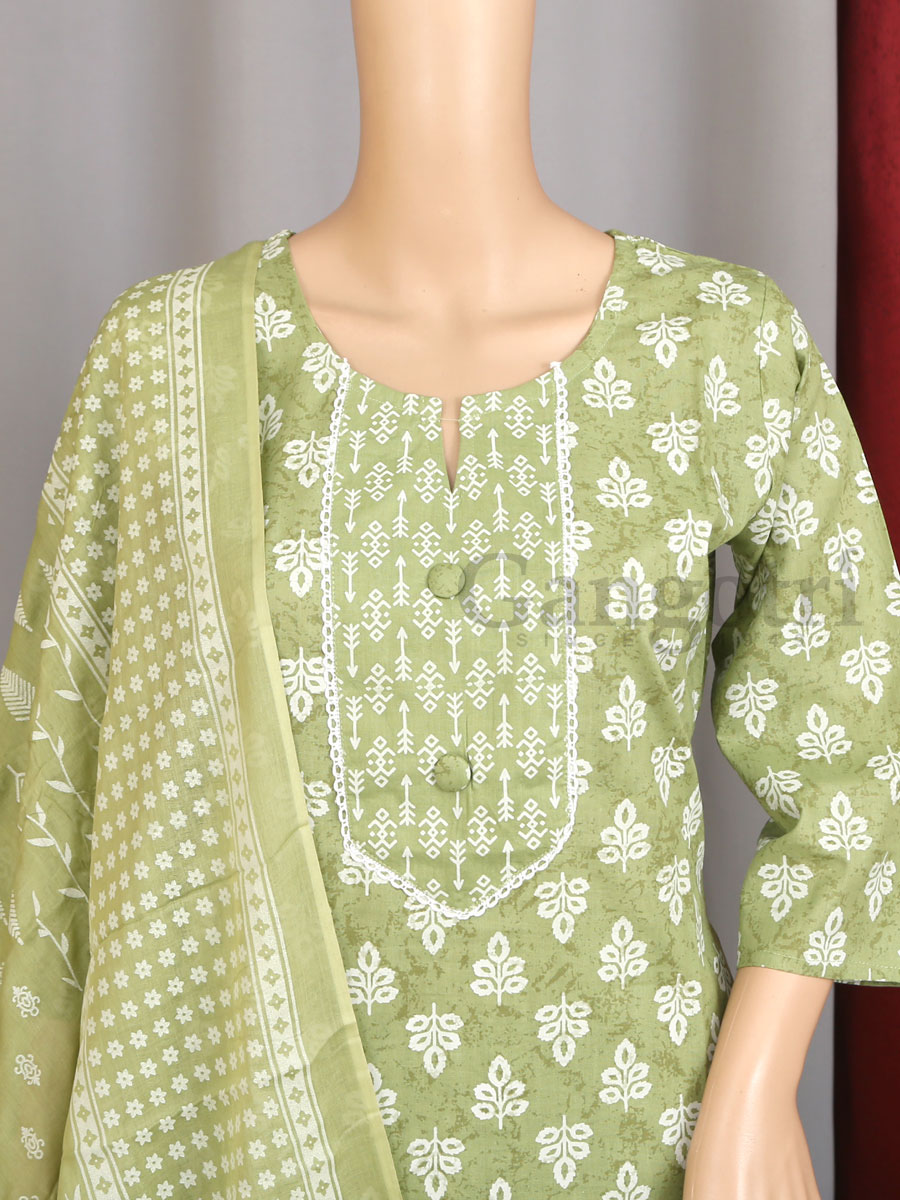 Cotton Printed Suit S - Image 3