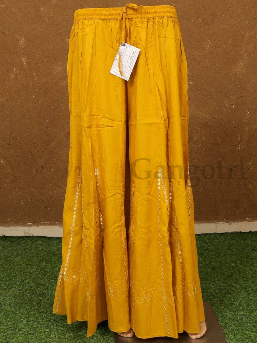 Women Jute Shararas - Image 3