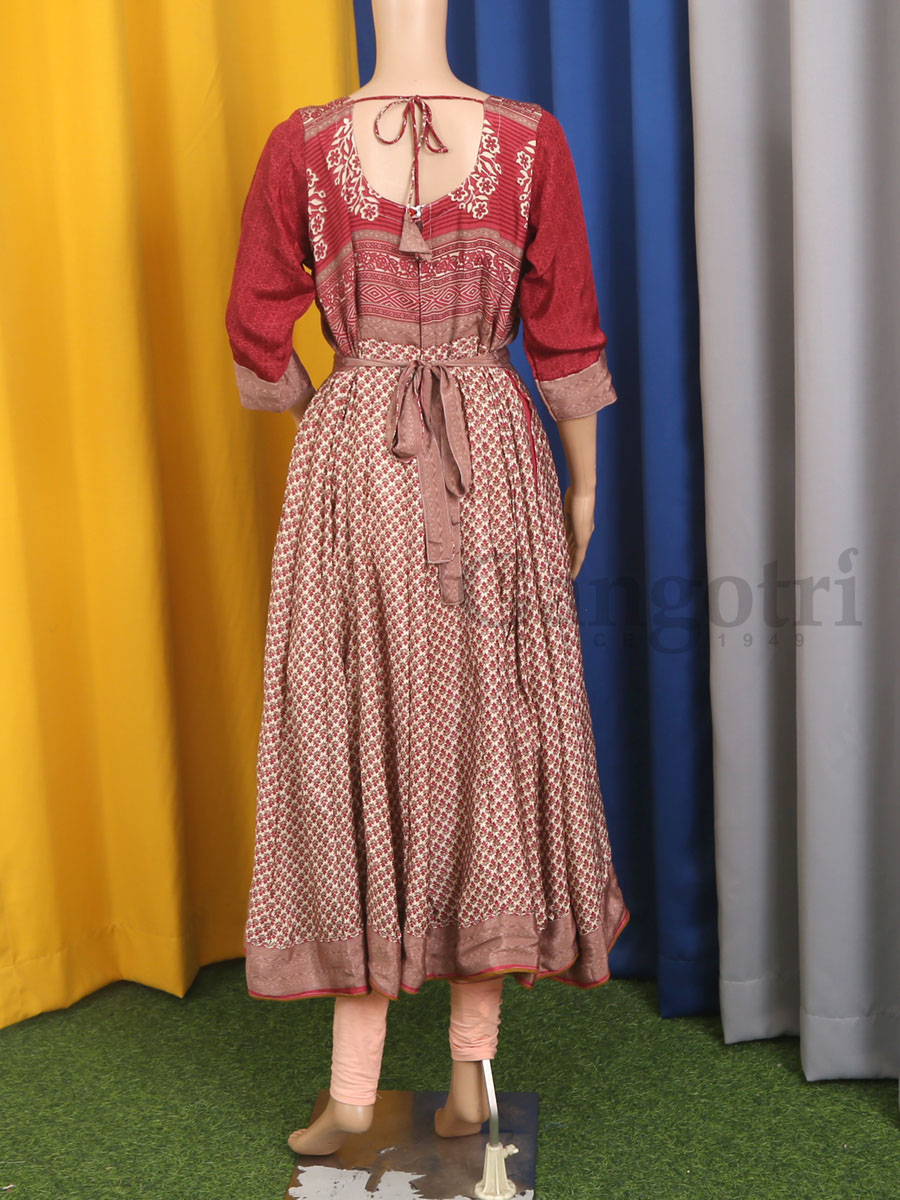 Arunika Crepe Anarkali XL - Image 4