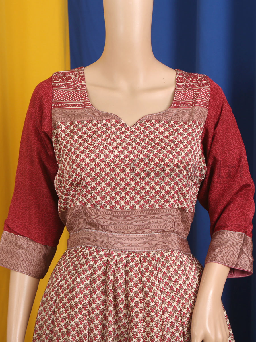 Arunika Crepe Anarkali XL - Image 3