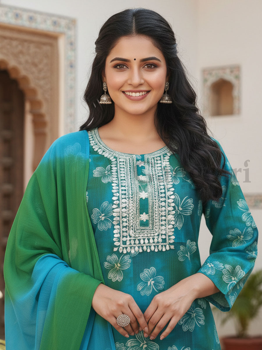 Cotton Printed Suit XL - Image 2