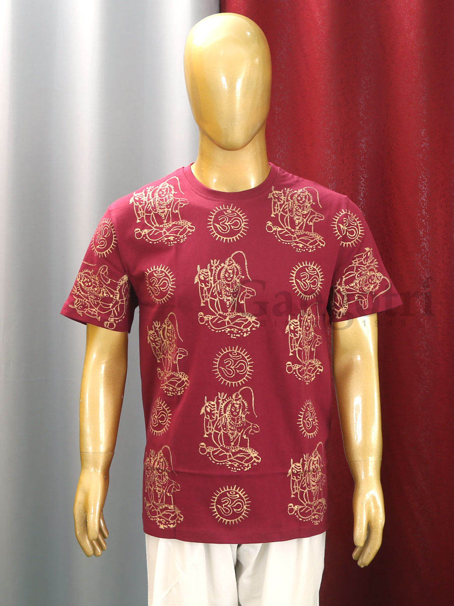 Cotton Printed T-Shirt L