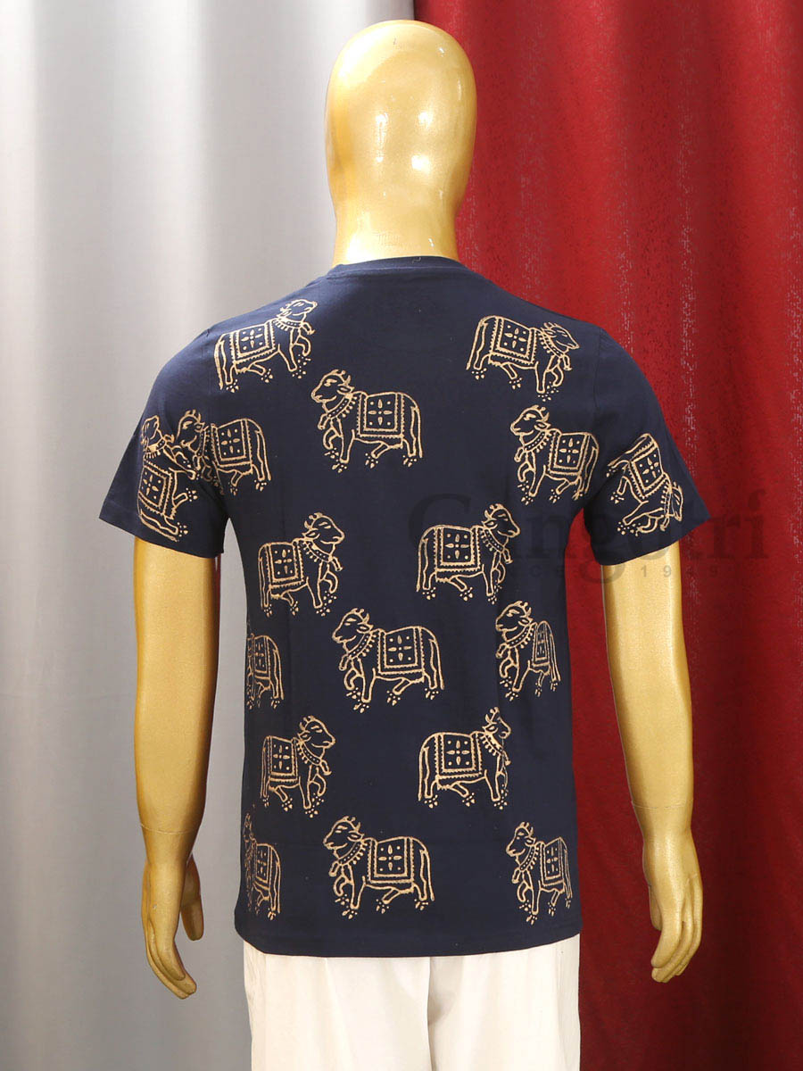 Cotton Printed T-Shirt S - Image 3