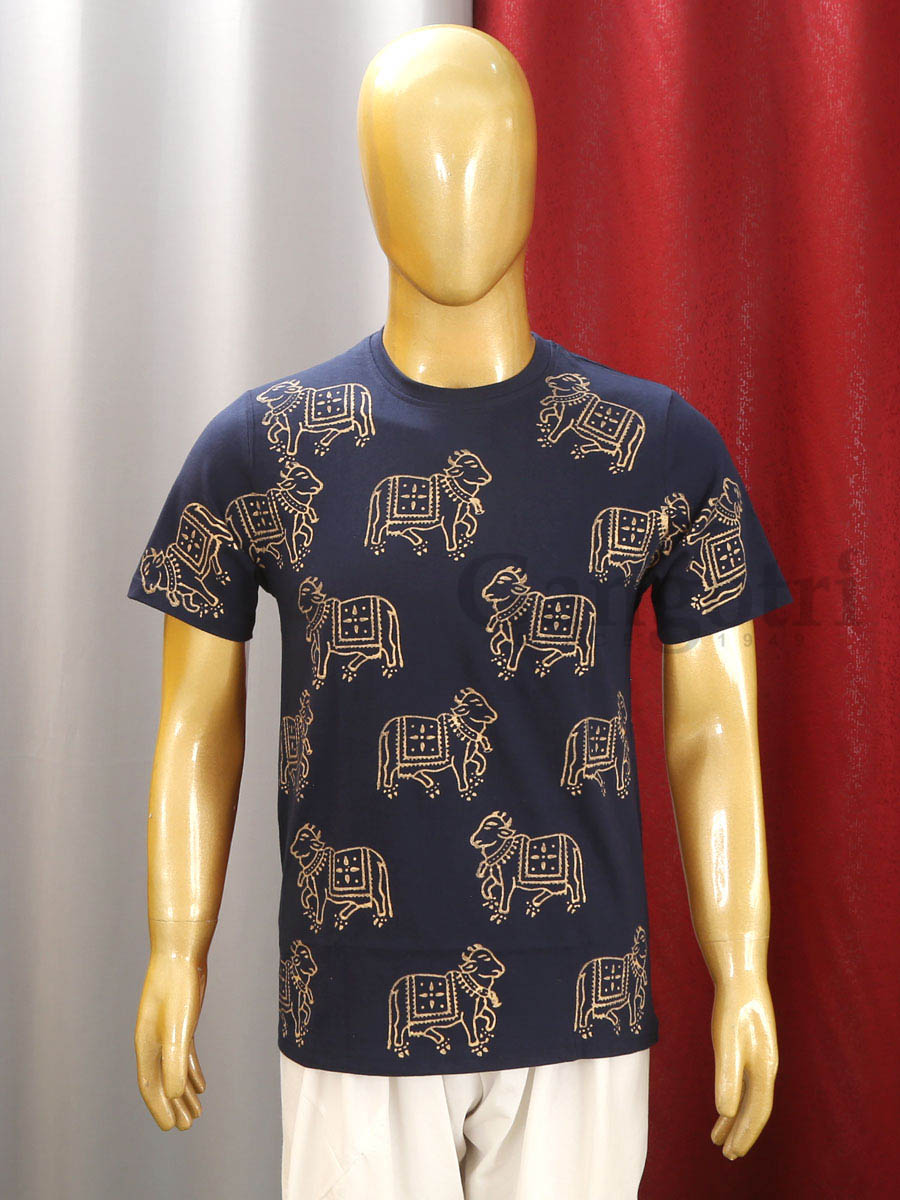 Cotton Printed T-Shirt S