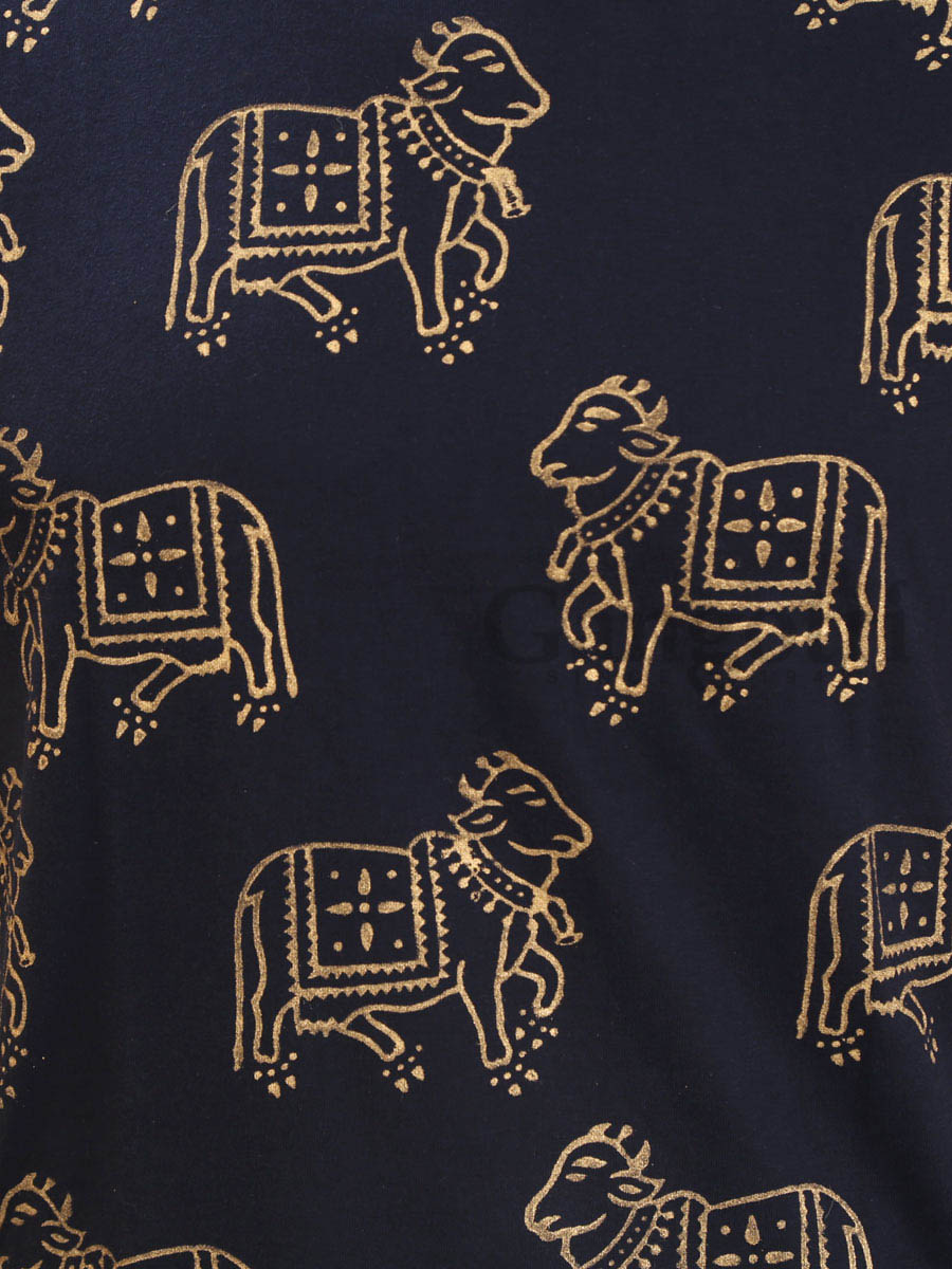 Cotton Printed T-Shirt S - Image 2
