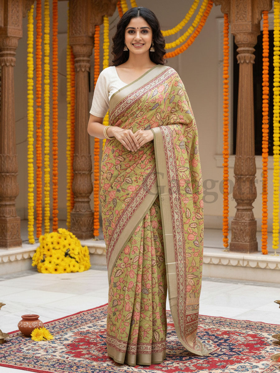 Sari Immitation Crepe