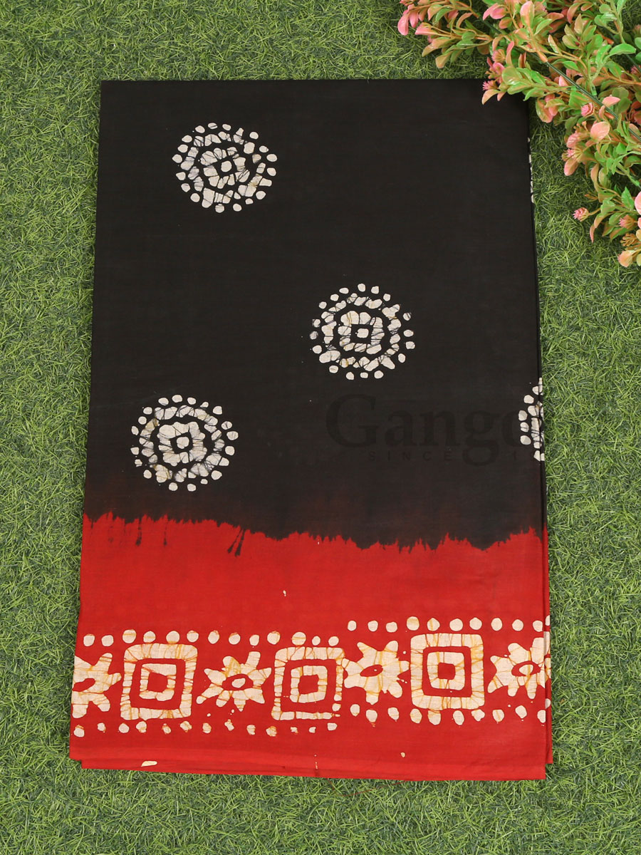 Cotton Printed Saree - Image 2