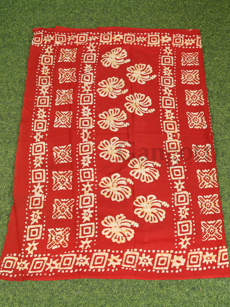 Cotton Printed Saree - Image 4