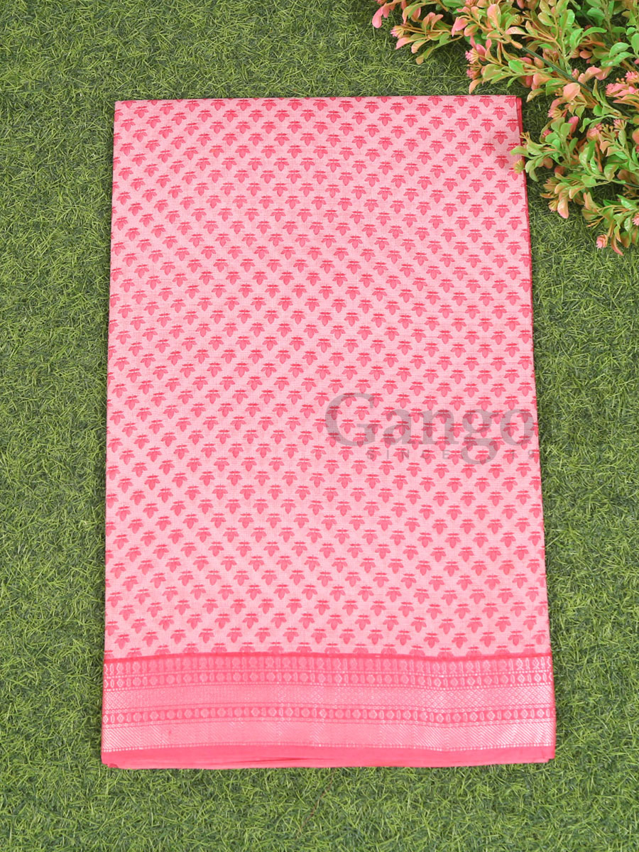 Cotton Printed Saree - Image 2
