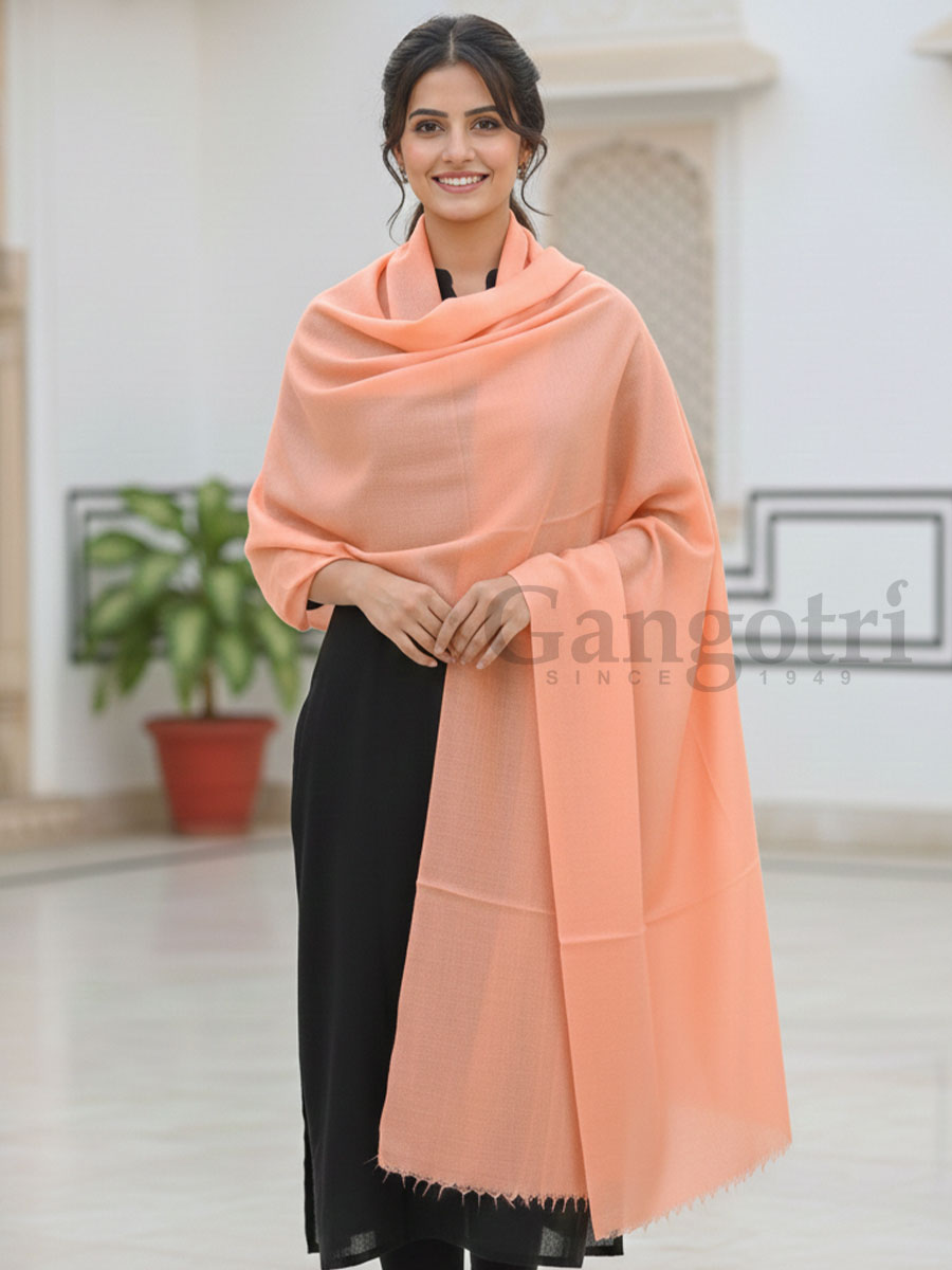Plain Cashmere Shawl