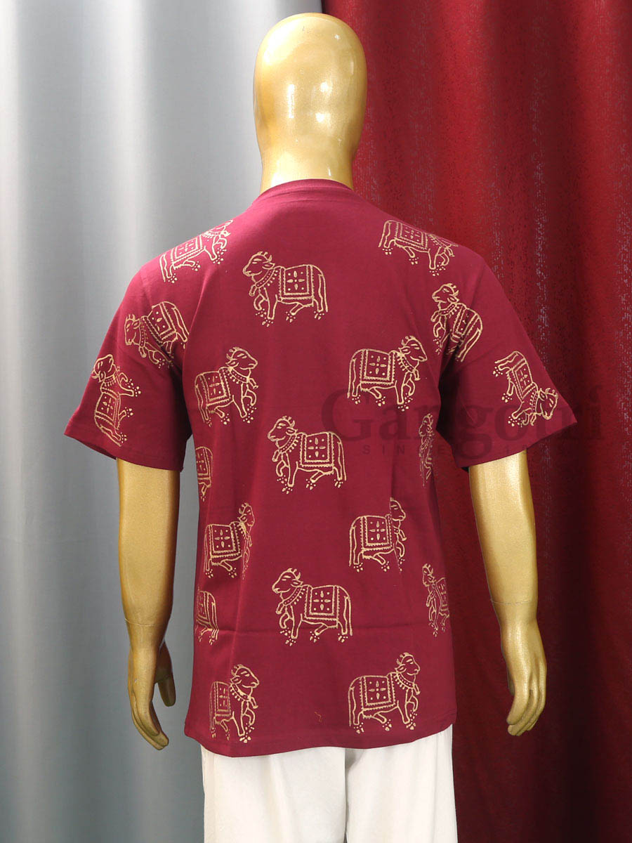 Cotton Printed T-Shirt 2XL - Image 3
