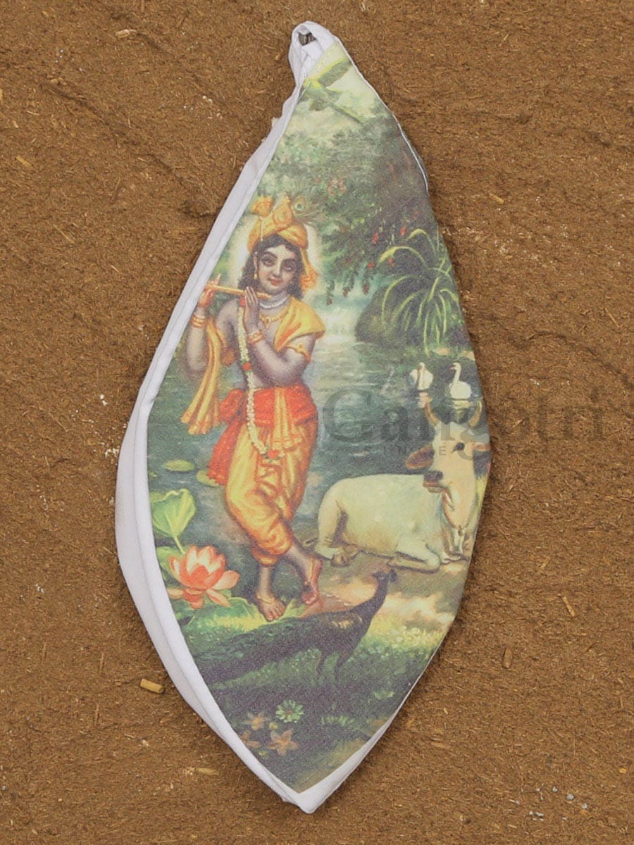 Shri Krishna Printed Bead Bag