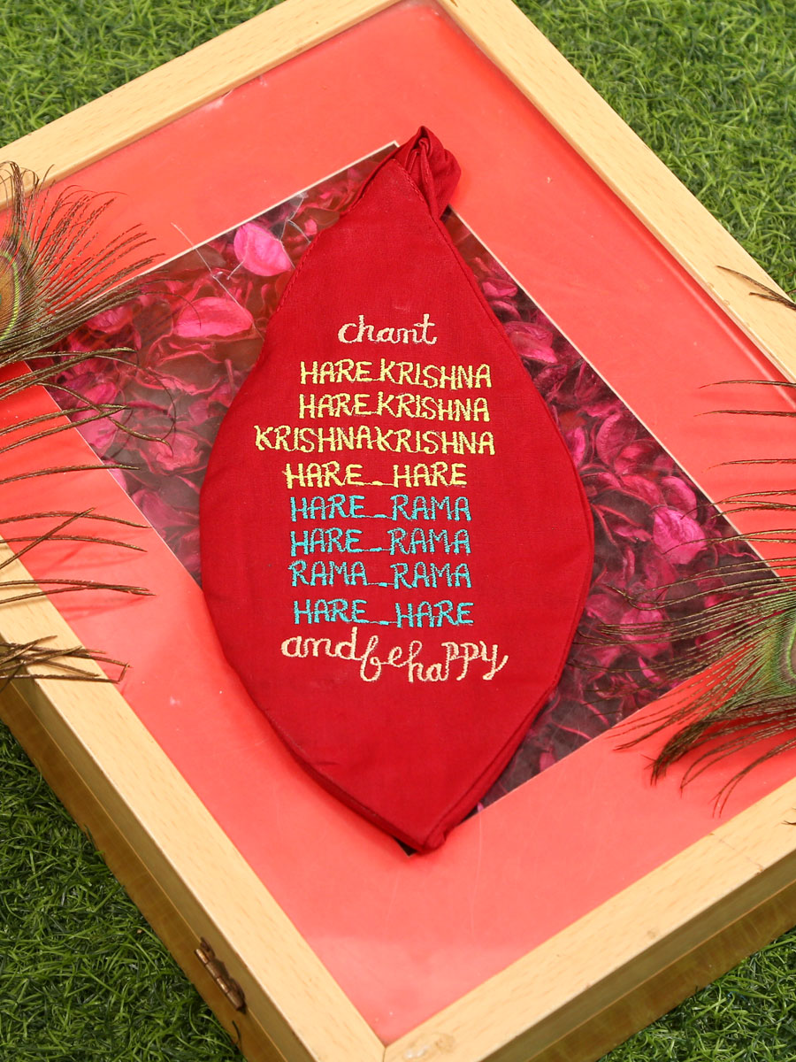 Jay Narsimha Embroidered Bead Bag - Image 2